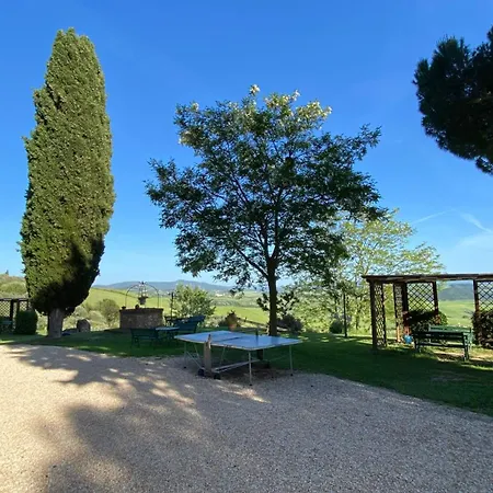 Vista Piscina Casallario Volterra