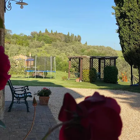 Vista Piscina Casallario * Volterra